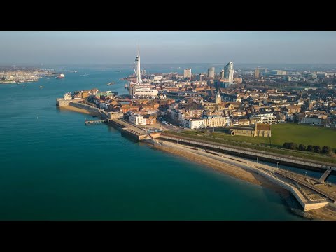 Southsea scenes - Long Curtain Moat and Clarence Pier sunrise shoot
