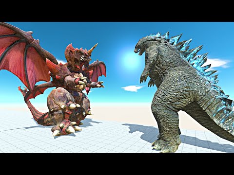 Godzillas vs Evil Kaiju Monsters | King Kong Arena - Animal Revolt Battle Simulator