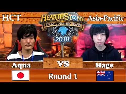 Hearthstone Asia-Pacific: Aqua vs Mage 09/08/2018