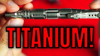 A Pen That Could Actually Save You One Day! Titaner TiMecha