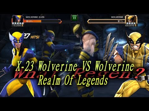 X-23 Takes down Wolverine in Realm Of Legends! - Marvel Contest Of Champions