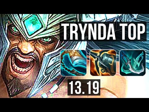 TRYNDAMERE vs JAX (TOP) | 8/2/4, Rank 12 Trynda | NA Grandmaster | 13.19