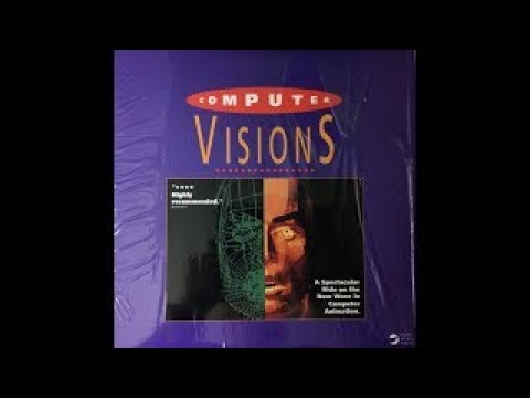 "Computer Visions" Early Computer Animation Laserdisc CGI (1991 Digital Vision / 1992 Pacific Arts)