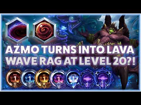 Azmodan Tides of Sin - AZMO TURNS INTO LAVA WAVE RAG AT LEVEL 20?! - Bronze to Grandmaster Season 1