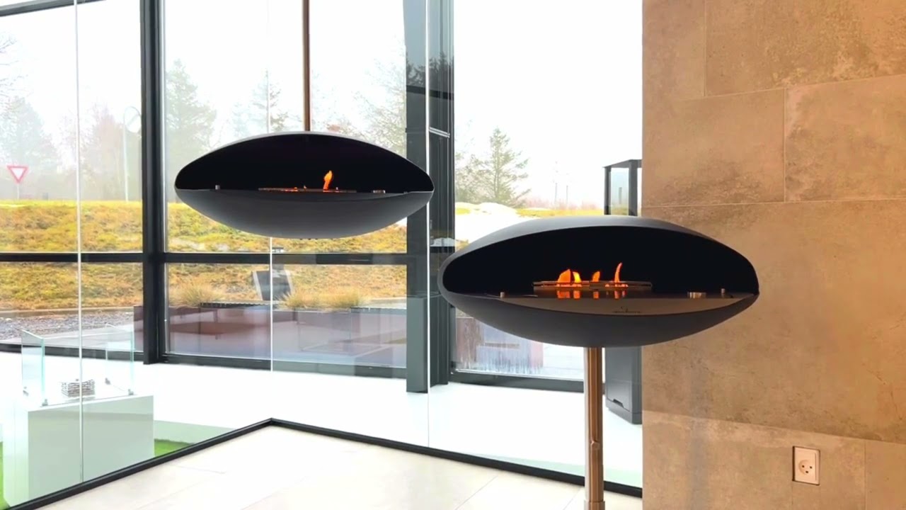 Decoflame Espoo Suspended Fireplace – Modern Luxury Heating Redefined Australia & New Zealand