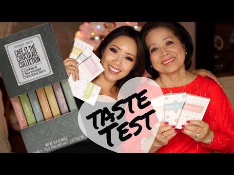 Trying Trader Joe's NEW Chocolates - Cafe Et The Chocolate Collection
