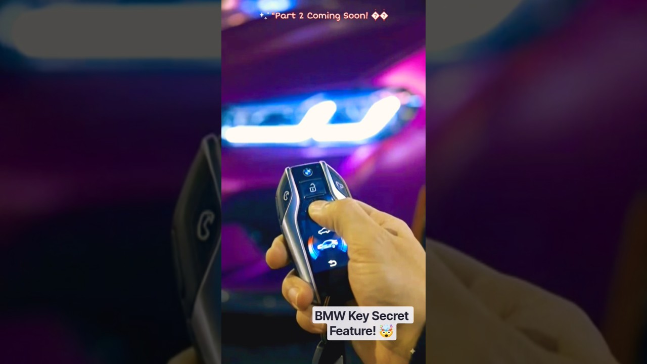 BMW Key Secret Feature! 🤯 #shorts #bmw #viral
