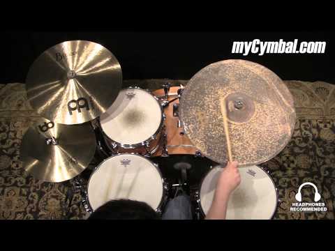 Meinl 22" Byzance Foundry Proof Vintage Prototype Ride Cymbal (MPT-B22VRR-1051114D)