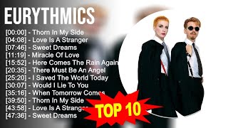 E.u.r.y.t.h.m.i.c.s Greatest Hits ~ Top 100 Artists To Listen in 2023