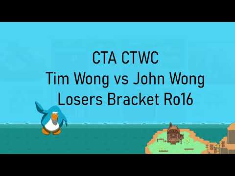 2021 CTWC Asia Regional - Losers Round 2 - Match 2 - John Wong vs Tim Wong