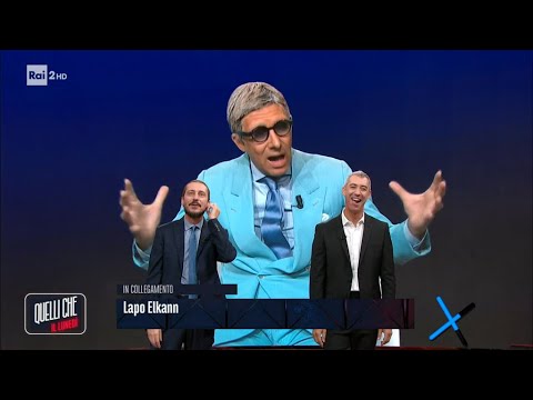 Lapo Elkann e la sua idea del matrimonio - Quelli che il lunedì 11/10/2021