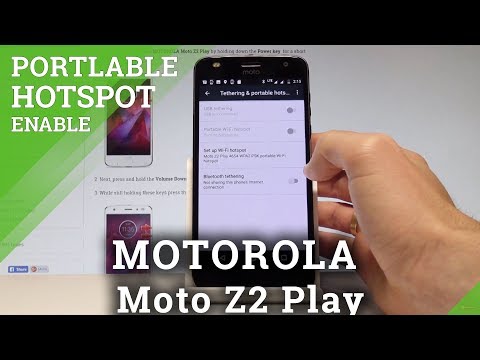 How to Enable Portable Hotspot on MOTOROLA Moto Z2 Play |HardReset.info