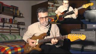 Imagine - 2 Alone - 1991 Custom solidbody guitar plugged - 1978 Fender Jazz Bass Fretless plugged