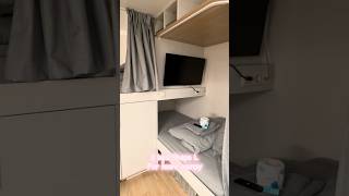 Crew Cabin in BIG CRUISESHIP🛳️ #youtubeshorts #cruiseship