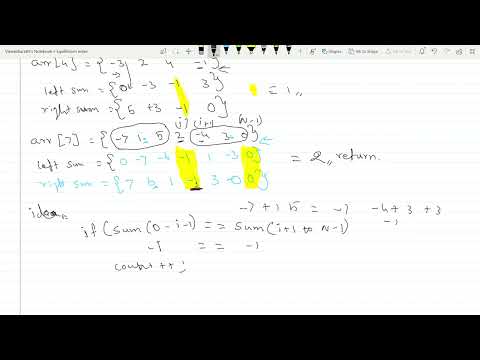 Finding Equilibrium Index: Using PrefixSum ||TechTroopers