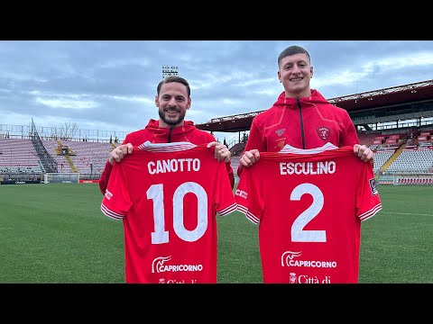 AC PERUGIA | PRESENTAZIONE LUIGI CANOTTO E IVAN ESCULINO