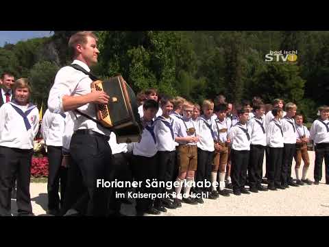 Florianer Sängerknaben im Kaiserpark in Bad Ischl www.stv1.at