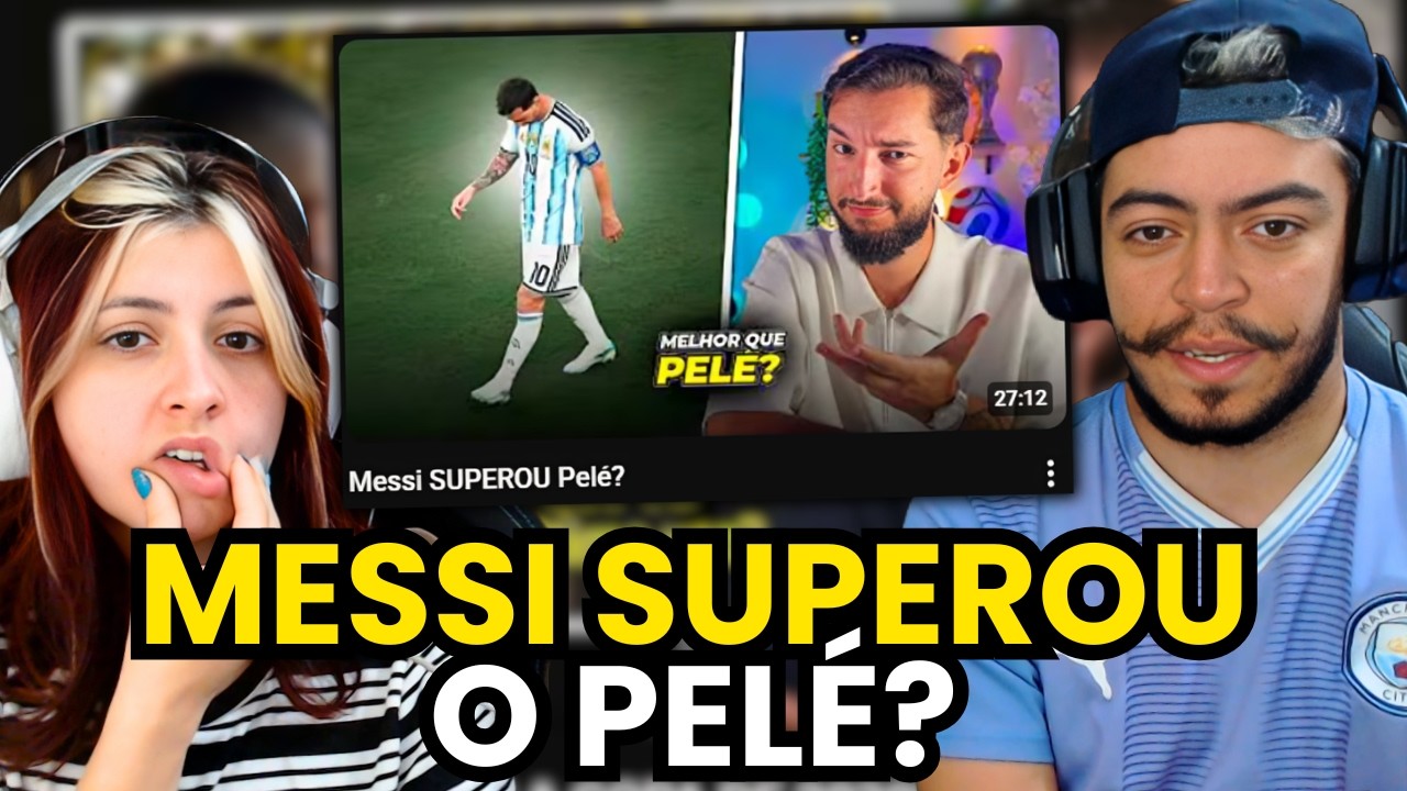 Messi SUPEROU Pelé? | react