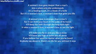 WILLIE NELSON A Woman&#39;s Love Lyrics