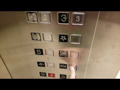Awesome 1980's Montgomery Traction Elevator at VGH (Jim Pattison Pavilion North) - Vancouver BC