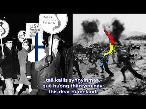 "Vapauttakaa Etelä" - Liberate the South in Finnish/Giải phóng miền Nam tiếng Phần Lan