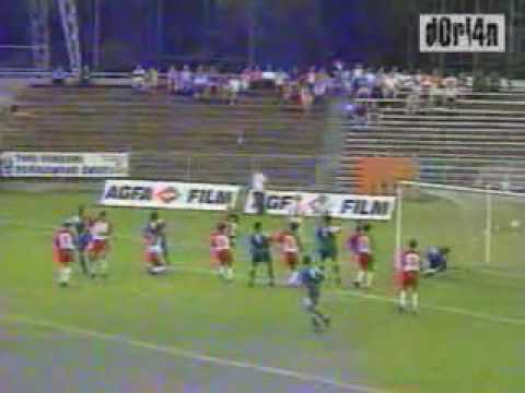 Legia vs Siarka (31.07.1993) - skrót meczu