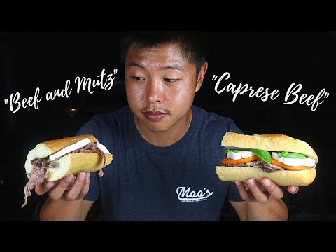 Two Different Roast Beef Sandwiches