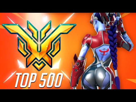 WHAT PRO WIDOW LOOKS LIKE IN OW 2 - LIP! [ OVERWATCH 2 SEASON 4 TOP 500 ]