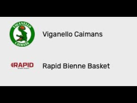 Viganello Caimans vs Rapid Bienne Basket