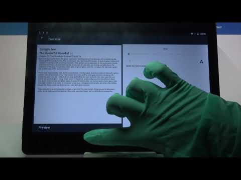 How to Adjust Text Size in MEDIATEK KT107 - Pick Size of Font