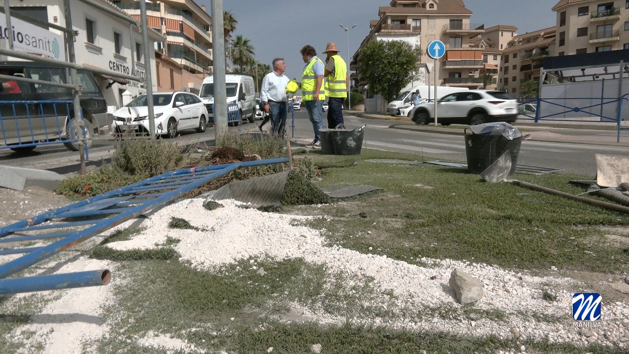 Acaban los trabajos para mejorar la circulación en Sabinillas