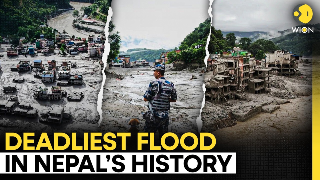 Nepal FLOOD HORROR LIVE: 400+ Dead After Terrifying Flash Floods Leave Trail of Destruction | NEPAL