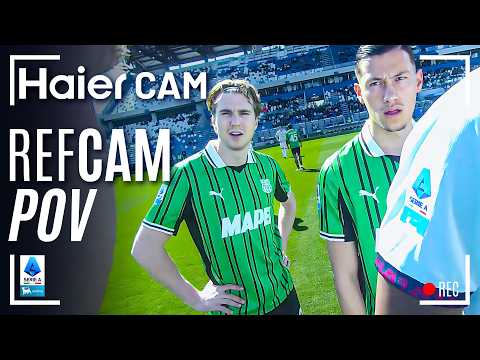 HAIER CAM | REF CAM POV: You Are The Referee in Sassuolo-Cagliari | Serie A 2025/26