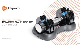 Lifepro PowerFlow Plus: Adjustable Dumbbell Set