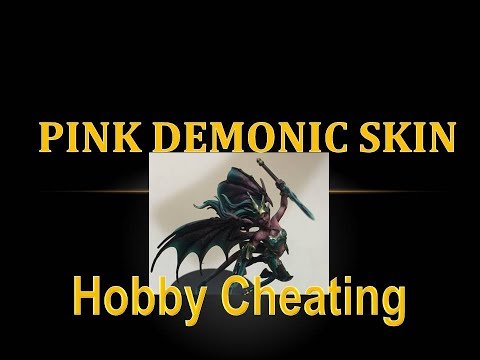 Hobby Cheating 132 - How to Paint Pink Demonic Skin