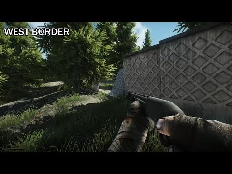 West Border Exit Location (Woods) With Map - Escape From Tarkov