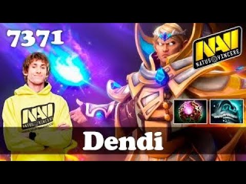 Dendi Invoker | 7371 MMR Dota 2