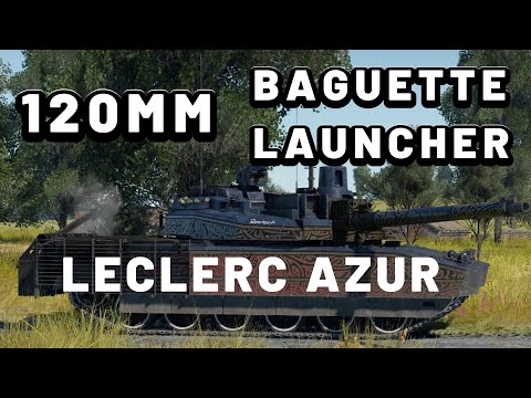 Top Tier France is Really Good Right Now | Leclerc Azur | War Thunder