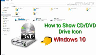 How to Fix CD/DVD Icon Not Showing in Laptop (Windows 10) 😱😱