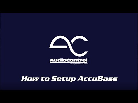 How to set AccuBass