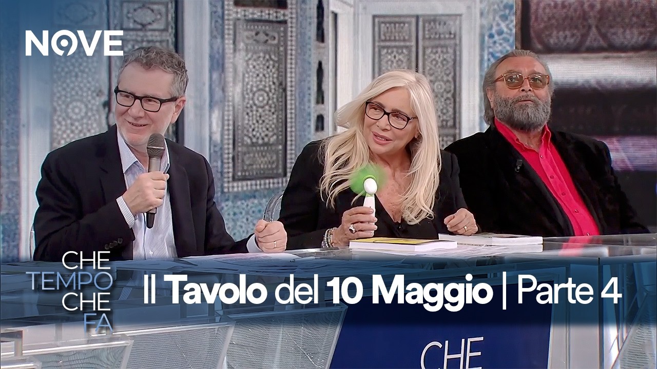 L'ultimo Tavolo del 10 maggio - Parte 4 | Che tempo che fa