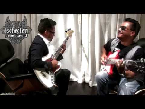 Funk Bass Lesson Funk Guitar Lesson Rick Marcel and Evil Twin Play Schecter Guitars Prince Chic Sly