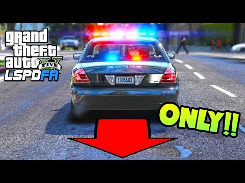 Patrolling the entire episode in REVERSE!! (GTA 5 Mods - LSPDFR Gameplay)