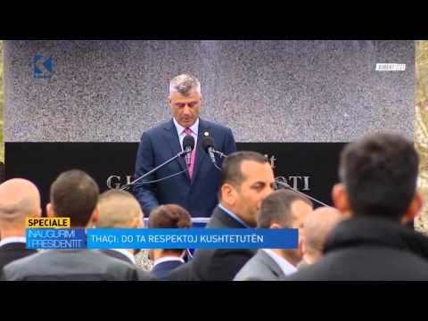 Pjesë nga fjalimi i Hashim Thaçit - 08.04.2016 - Klan Kosova