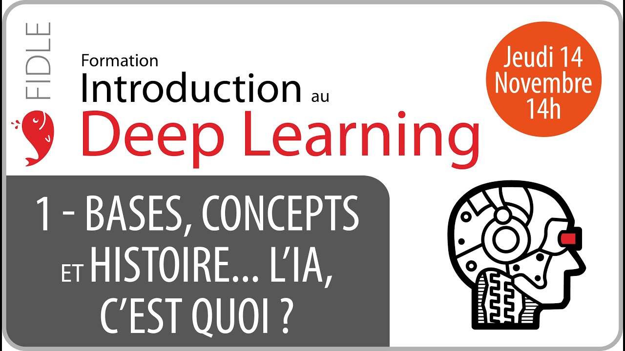 Bases, concepts et histoire du Deep Learning, l'IA c'est quoi ? (épisode 1)
