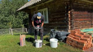 A New Life for an Old Mountain Cabin – Watch the Chimney Rise Again | Cabin Restoration