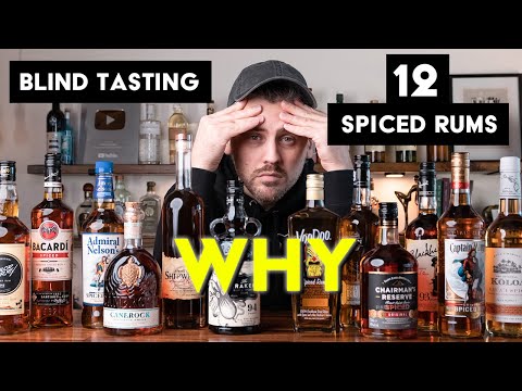 I blind tasted 12 spiced rums and survived (how to make a Cable Car cocktail)