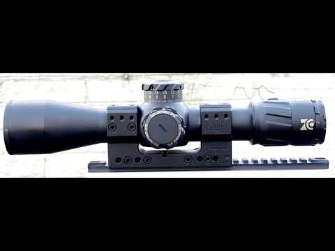 Zero Compromise Optics ZC420 Riflescope + Pulsar Thermal Clip-Ons