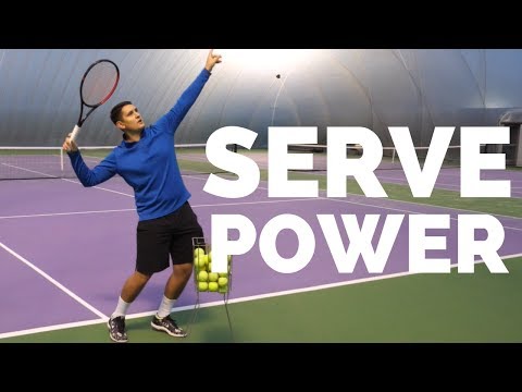 How To Generate Effortless Power On The Tennis Serve