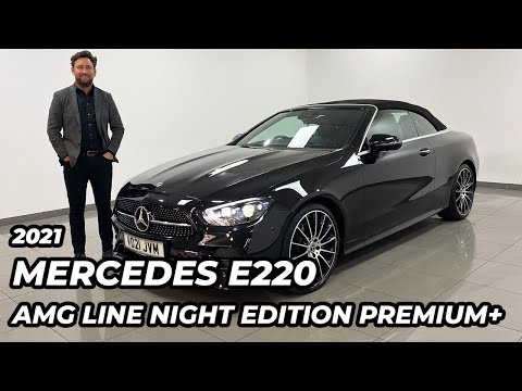 2021 Mercedes E220 2.0D AMG Line Night Edition Premium Plus Convertible